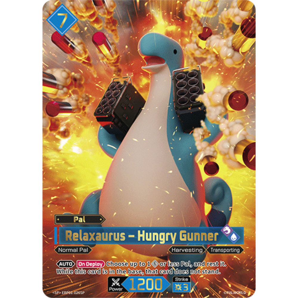 Relaxaurus – Hungry Gunner EBP01-026 SP