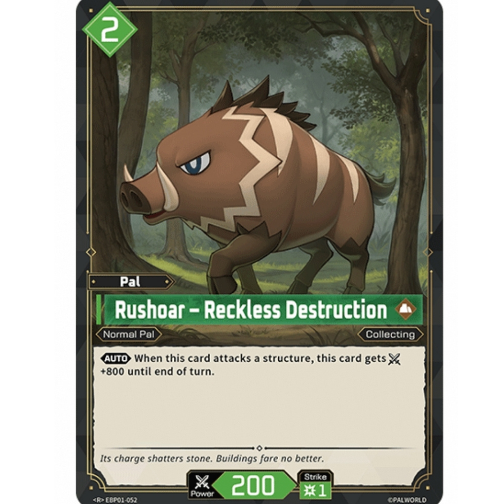 Rushoar – Reckless Destruction EBP01-052 R