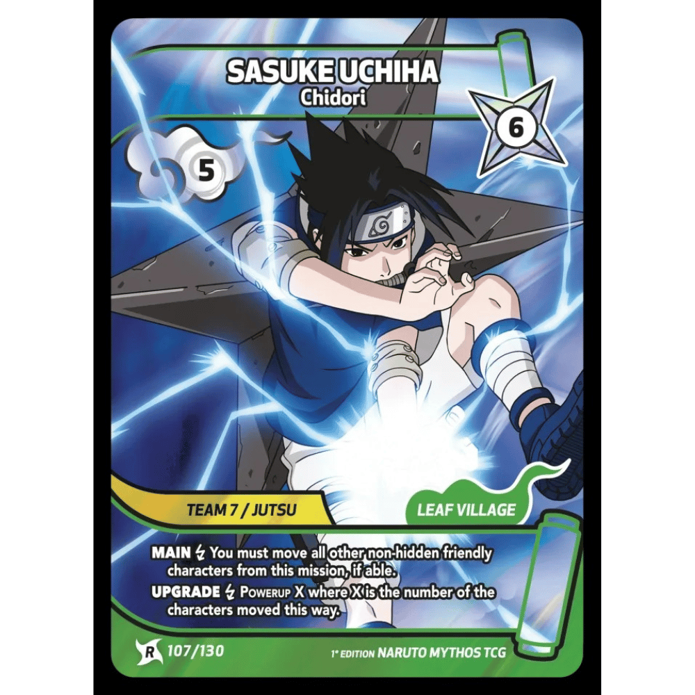 Sasuke Uchiha 107/130 R (2nd)
