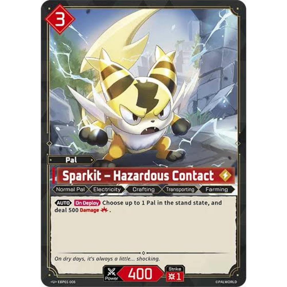 Sparkit – Hazardous Contact EBP01-008 U
