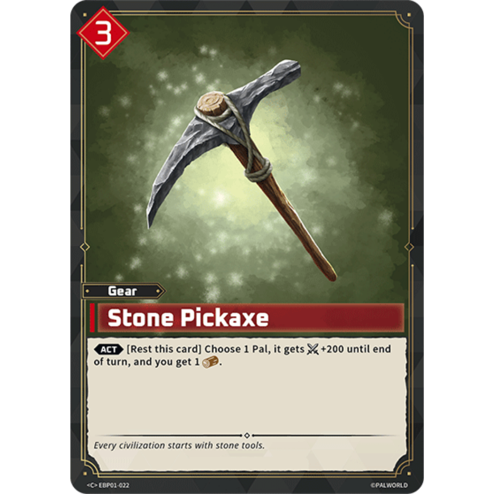 Stone Pickaxe EBP01-022 C
