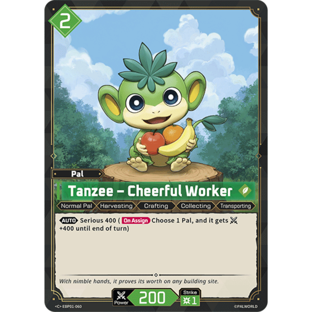 Tanzee – Cheerful Worker EBP01-060 C