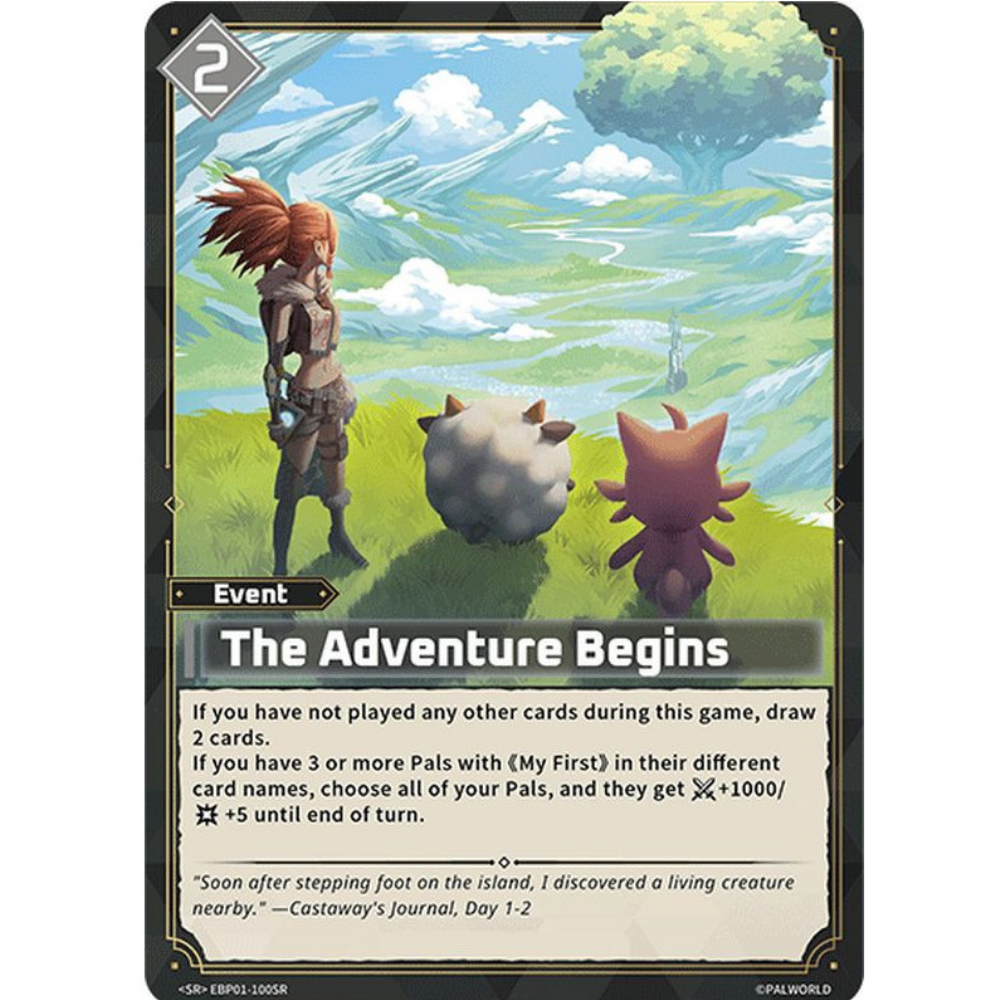 The Adventure Begins EBP01-100 SR