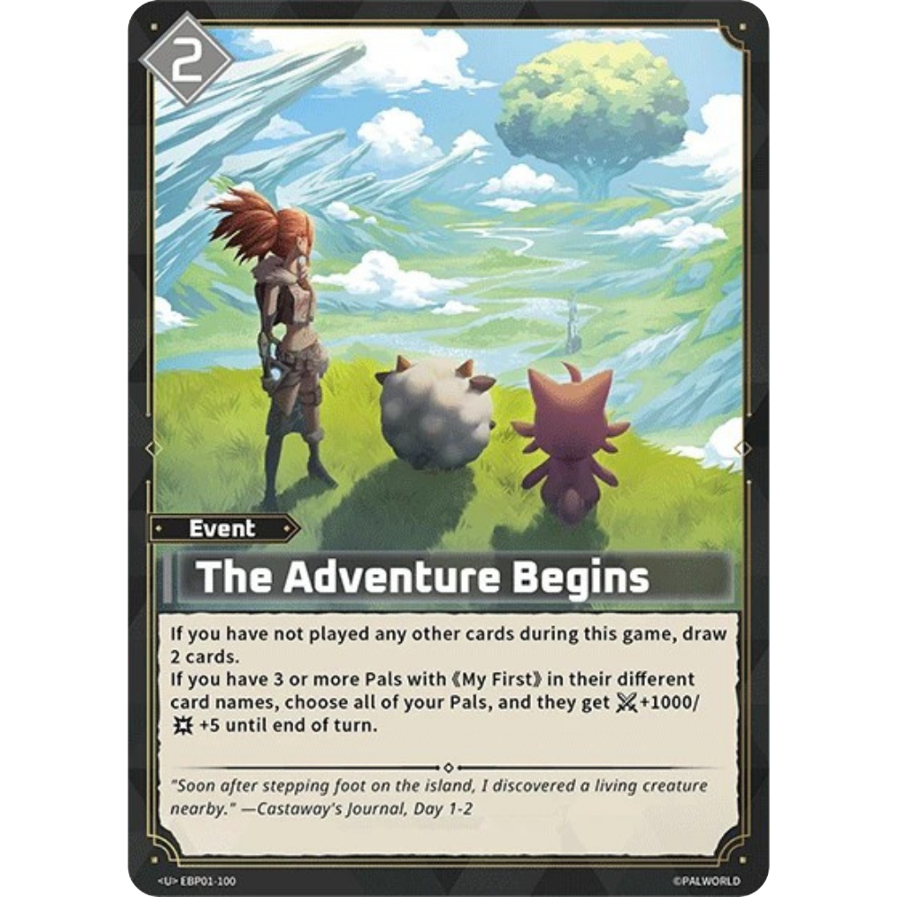 The Adventure Begins EBP01-100 U