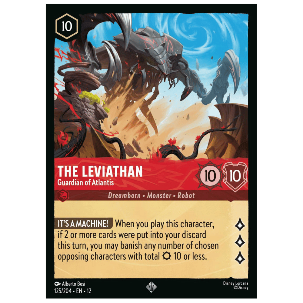 The Leviathan - Guardian of Atlantis - 125/204 - SR