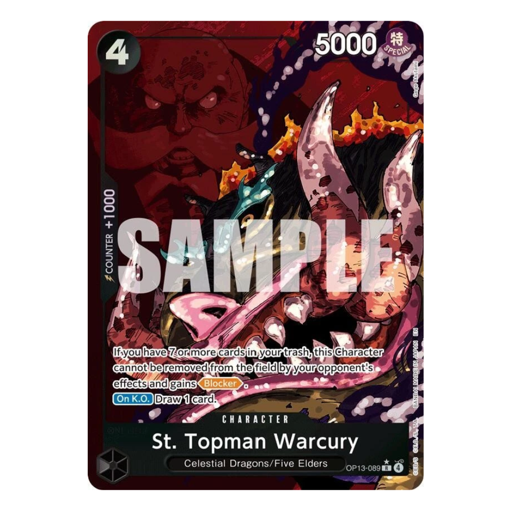 St. Topman Warcury OP13-089 R (ENG)