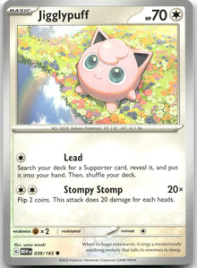 Jigglypuff MEW 039/165 Common