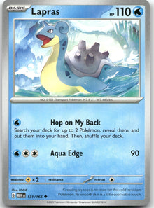 Lapras MEW 131/165 Uncommon