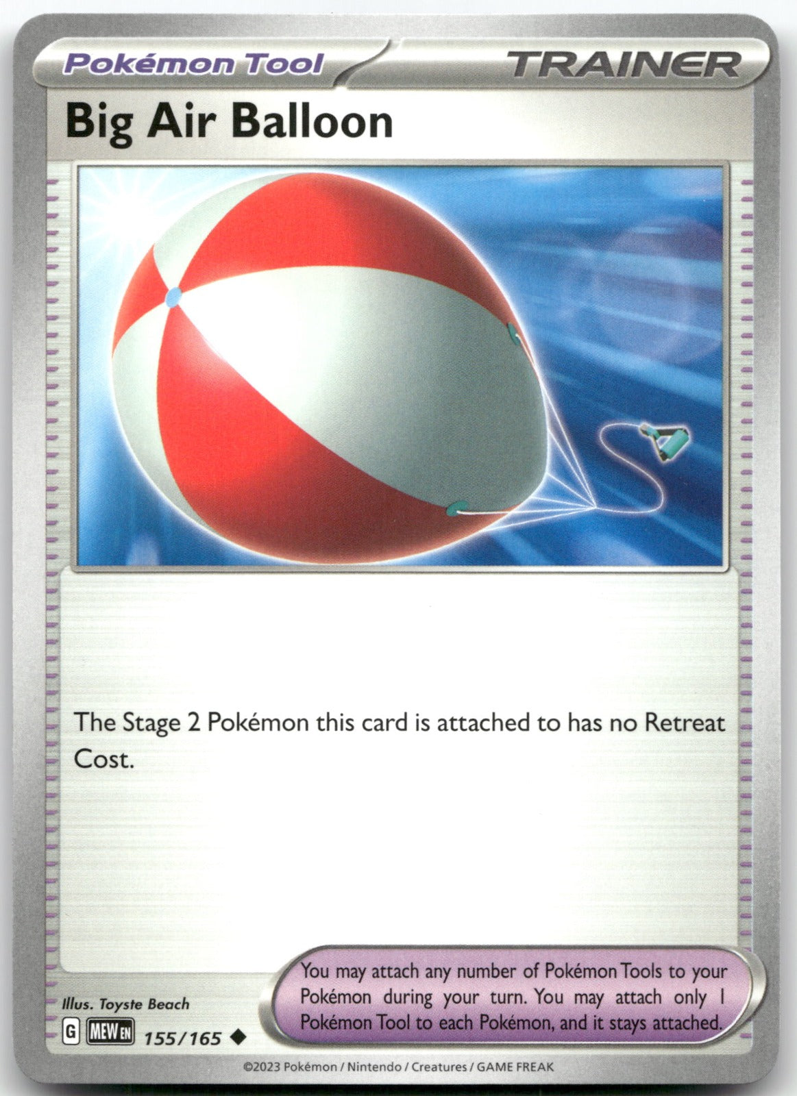 Big Air Balloon MEW 155/165 Uncommon