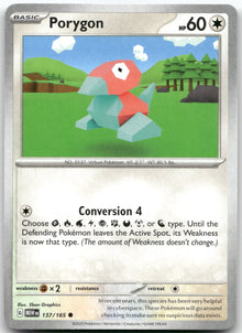 Porygon MEW 137/165 Common