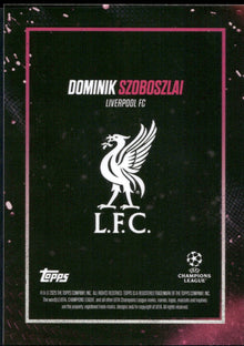 Dominik Szoboszlai 2024-25 Topps Showtime UEFA Club Competitions NNO