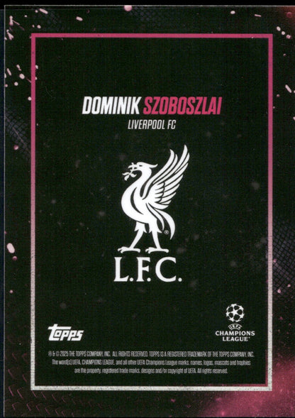 Dominik Szoboszlai 2024-25 Topps Showtime UEFA Club Competitions NNO