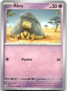 Abra MEW 063/165 Common