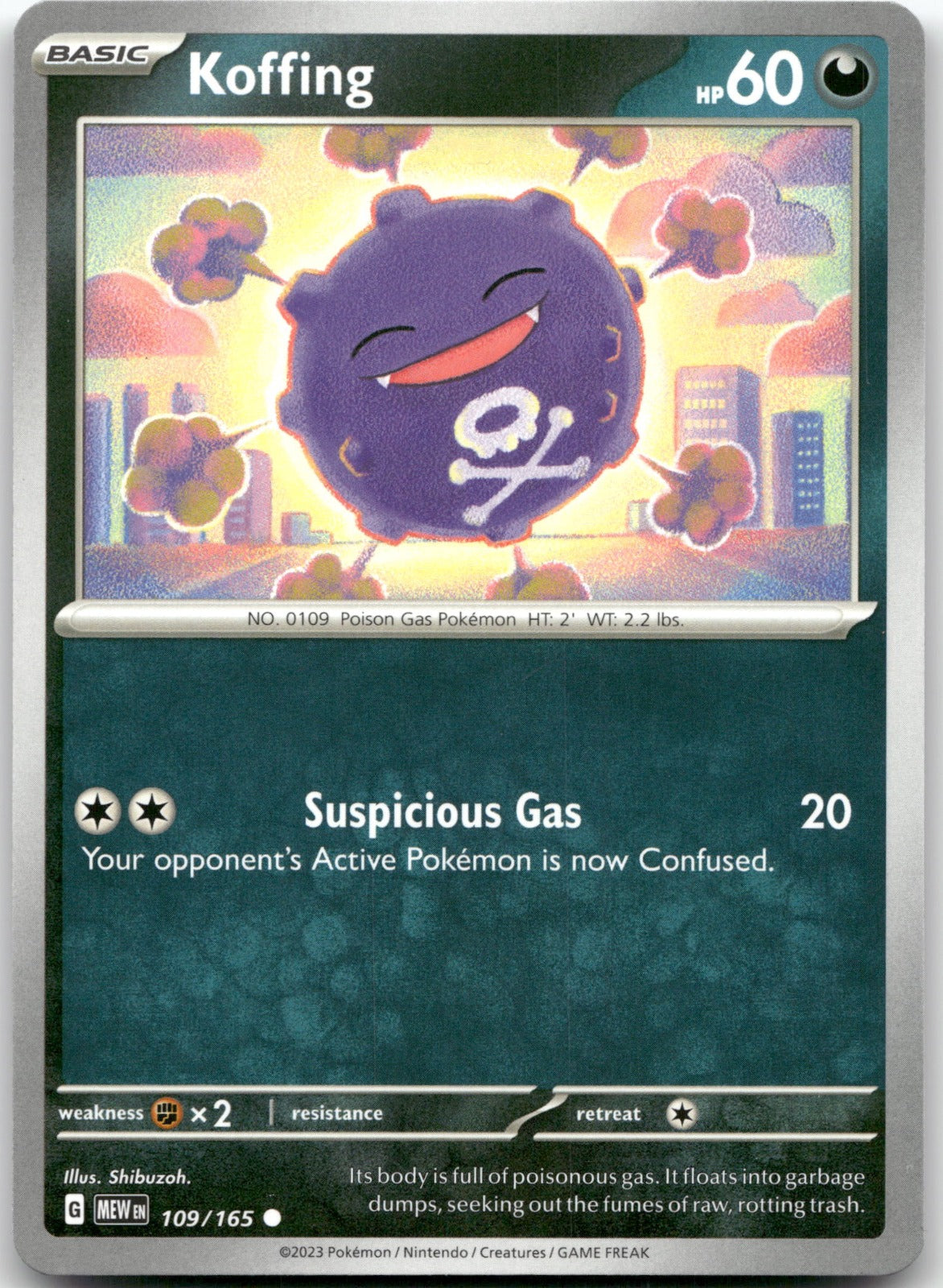 Koffing MEW 109/165 Common