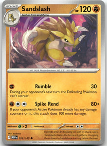 Sandslash MEW 028/165 Uncommon