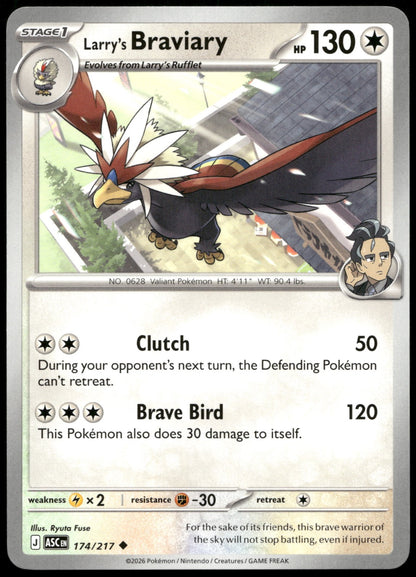 Larry's Braviary ASC 174/217 Uncommon