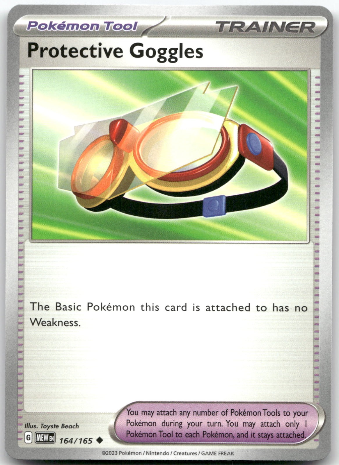 Protective Goggles MEW 164/165 Uncommon