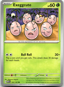 Exeggcute MEW 102/165 Common