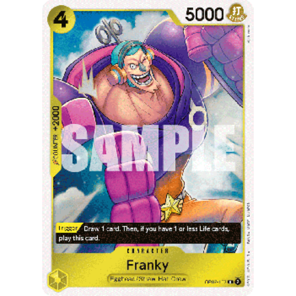 Franky OP07-107 R (ENG)