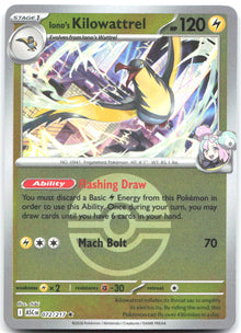 Iono's Kilowattrel (Poke Ball) ASC 072/217 Rare Reverse Holo