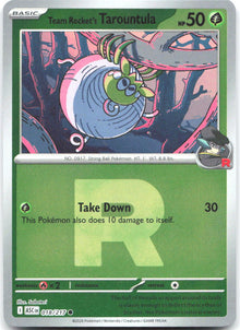 Team Rocket's Tarountula (Team Rocket) ASC 018/217 Common Reverse Holo