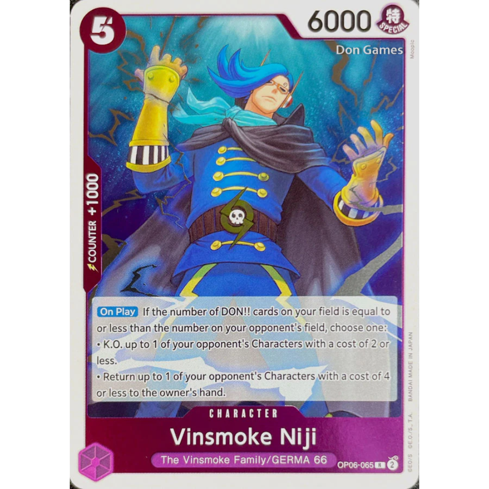 Vinsmoke Niji OP06-065 R (ENG)